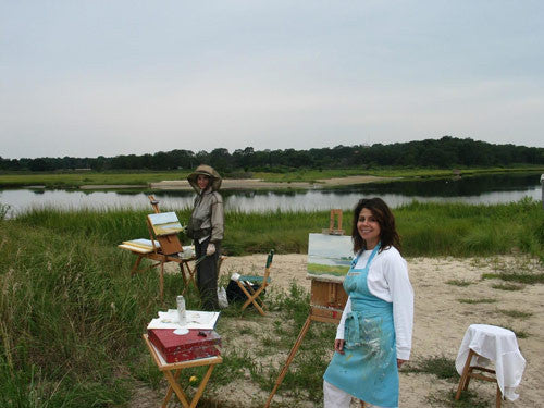 High Stakes Conservation and Plein Air Painting in the Hamptons